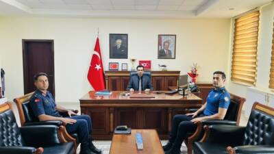 Eskil Kaymakamı Harun Uzar başkanlığında, ilçe güvenliği ve asayişinin değerlendirilmesi