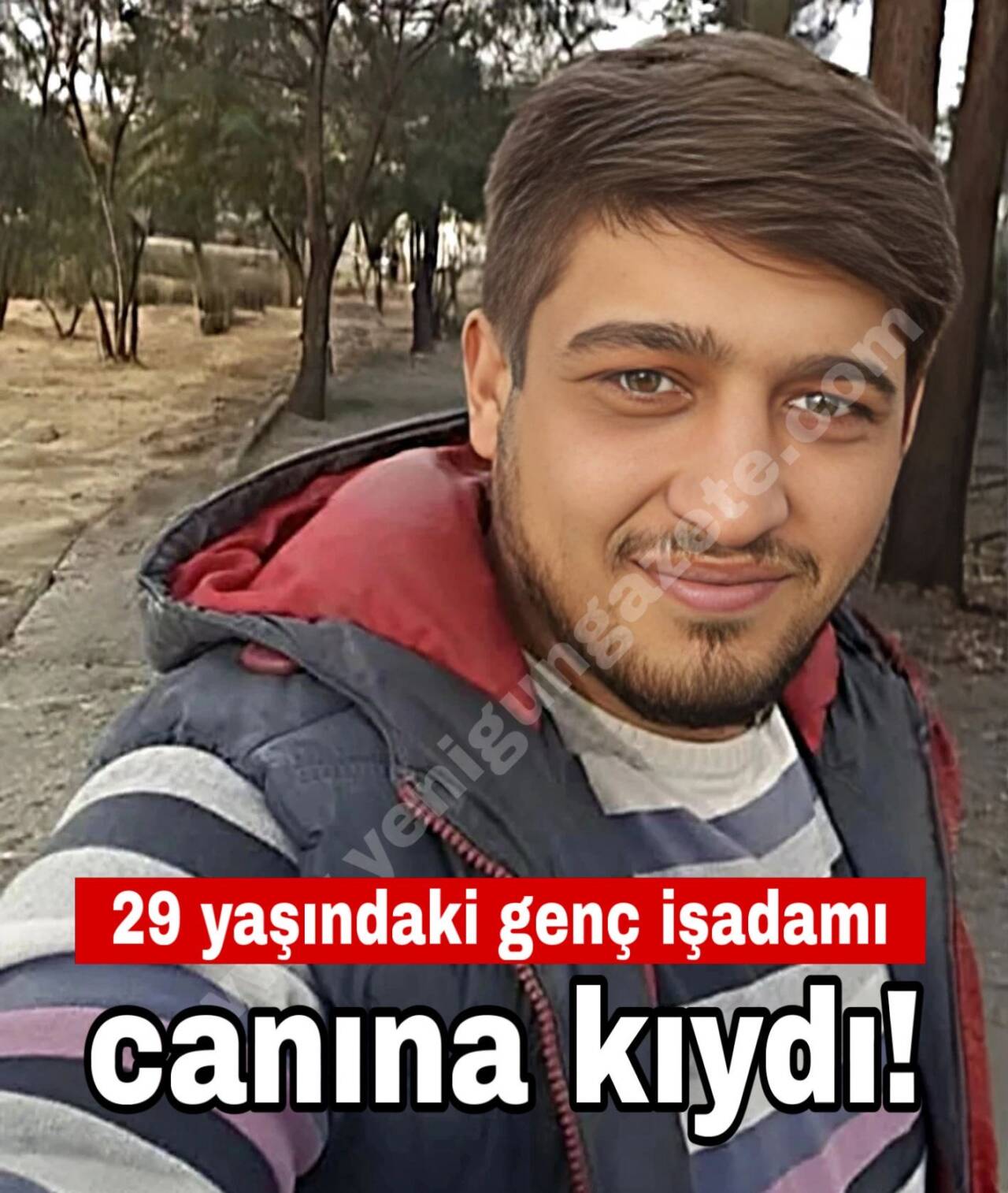 Sultanhanı ilçesinde 29 yaşındaki evli iki çocuk babası işadamı tarla