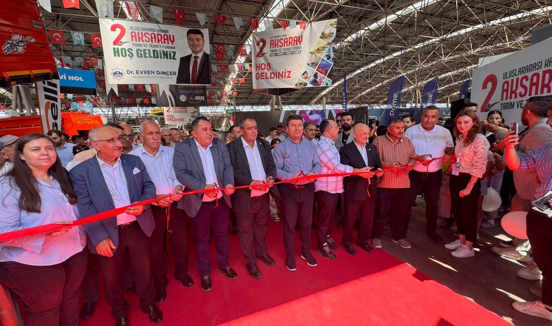 Aksaray'da Tarım Fuarı 86 firmanın katılımıyla kapılarını açtı. 4 gün