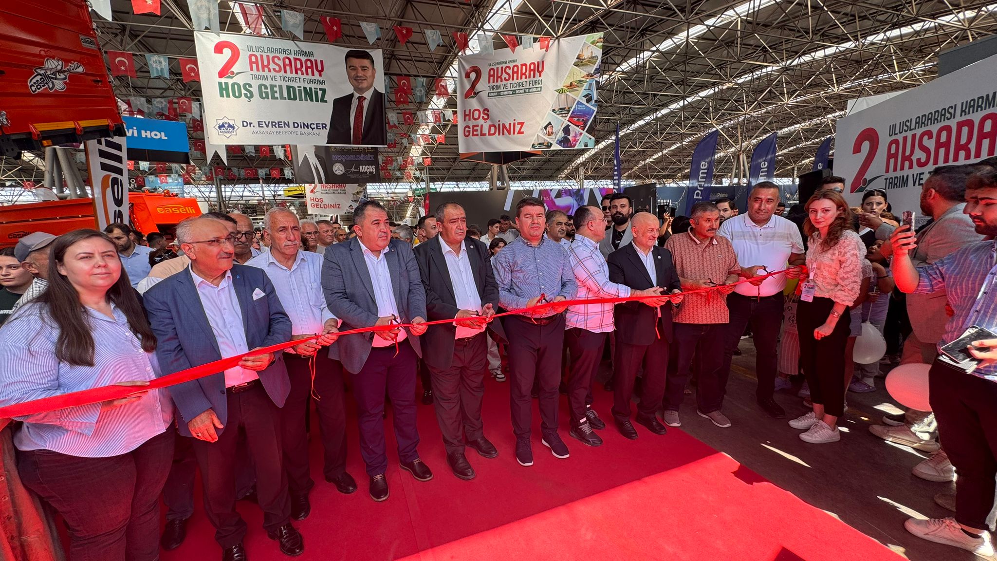Aksaray'da Tarım Fuarı 86 firmanın katılımıyla kapılarını açtı. 4 gün