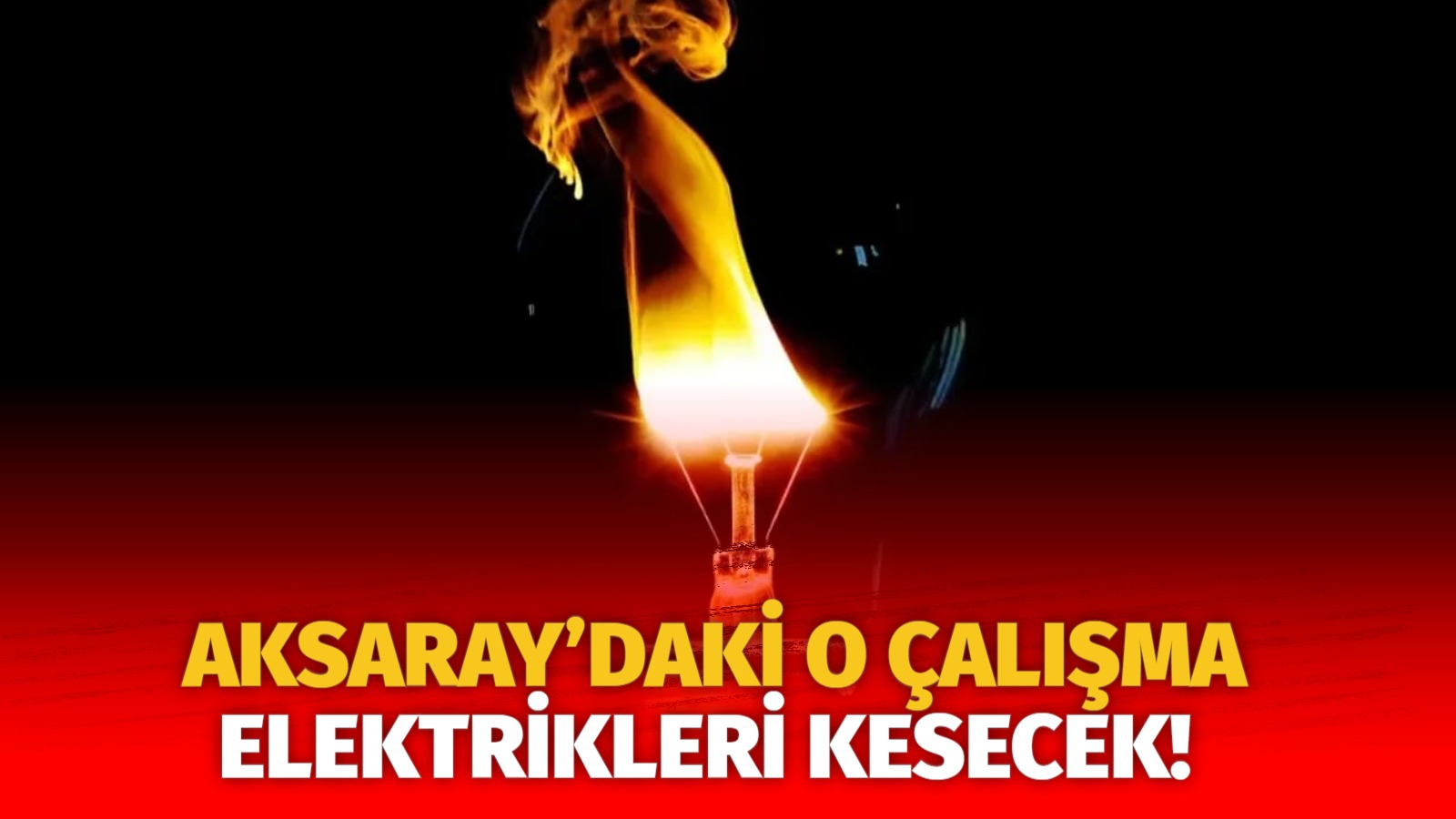 MERAM Elektrik Dağıtım Şirketi tarafından yapılan açıklama kapsamında Aksaray’ın bazı