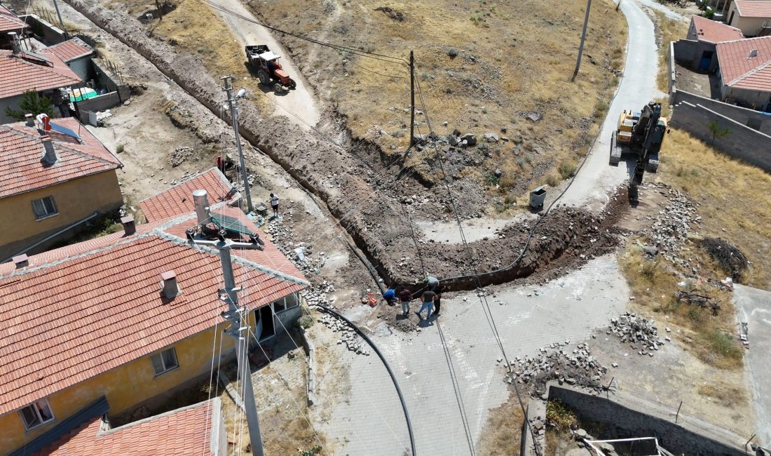 Aksaray İl Özel İdaresi, Güzelyurt ilçesine bağlı Gaziemir Köyü’nde içme