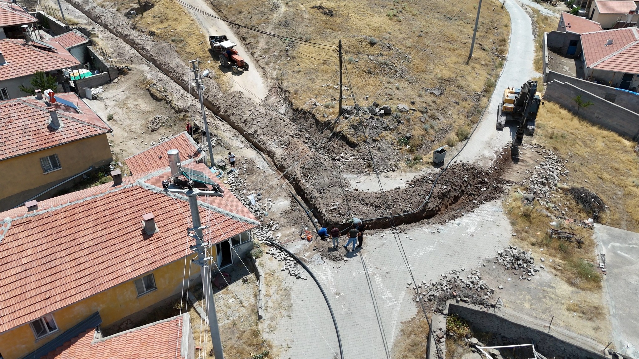 Aksaray İl Özel İdaresi, Güzelyurt ilçesine bağlı Gaziemir Köyü’nde içme