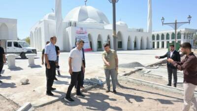 Aksaray Belediye Başkanı Dr. Evren Dinçer, yapımı tamamlanma aşamasında olan