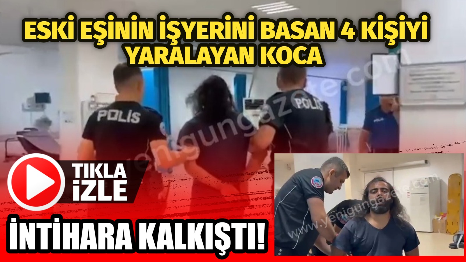 Aksaray’da boşandığı eşinin çalıştığı restoranda dehşet saçan Cumali Ç., olaydan