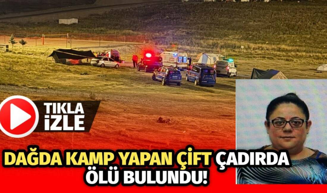 Kayseri'nin Erciyes Dağı'nda kamp yapan karı koca çadırda ölü halde