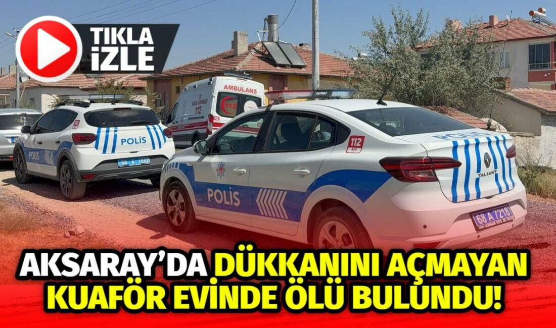 Aksaray’da 38 yaşındaki Rabia Alyanak, girdiği bunalım sonucu evinde hayatına