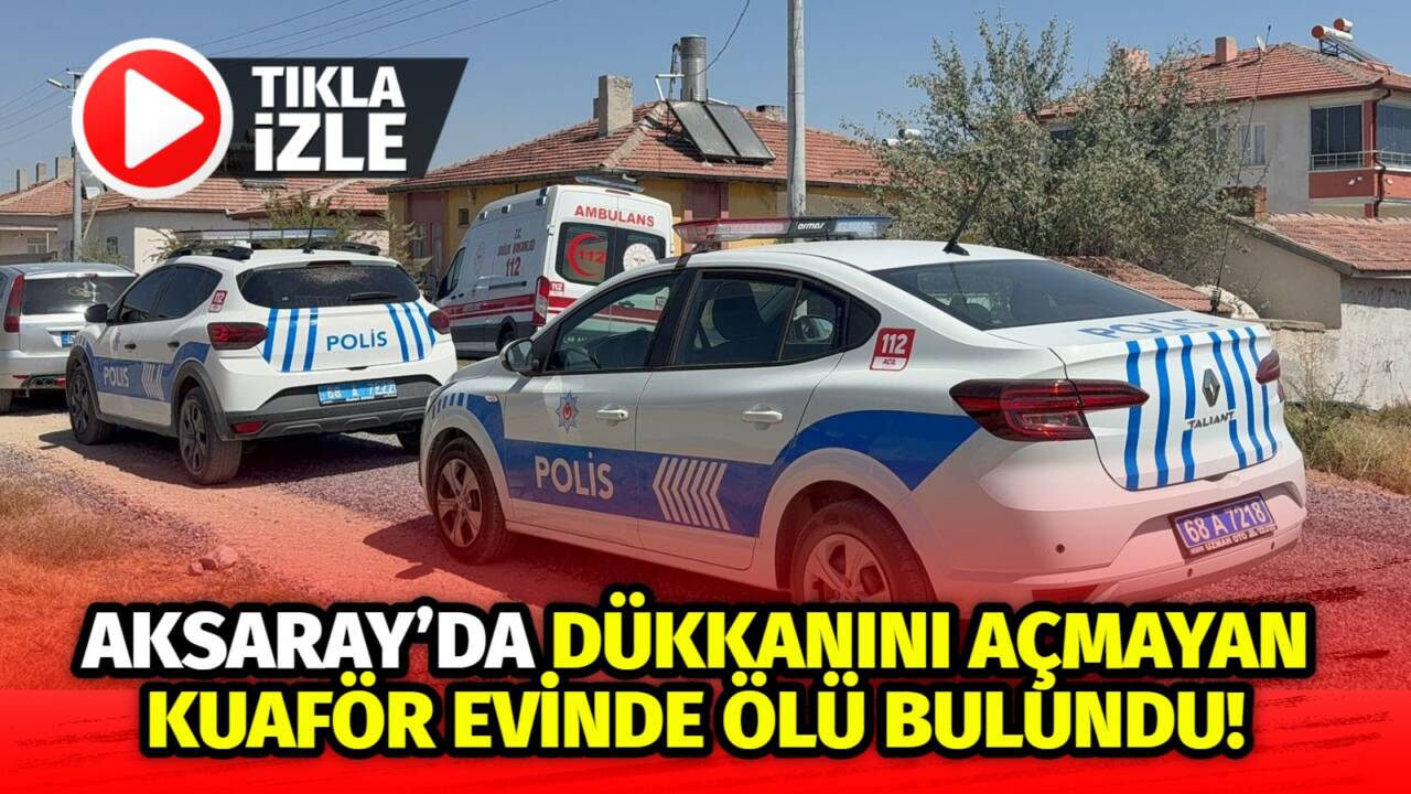 Aksaray’da 38 yaşındaki Rabia Alyanak, girdiği bunalım sonucu evinde hayatına