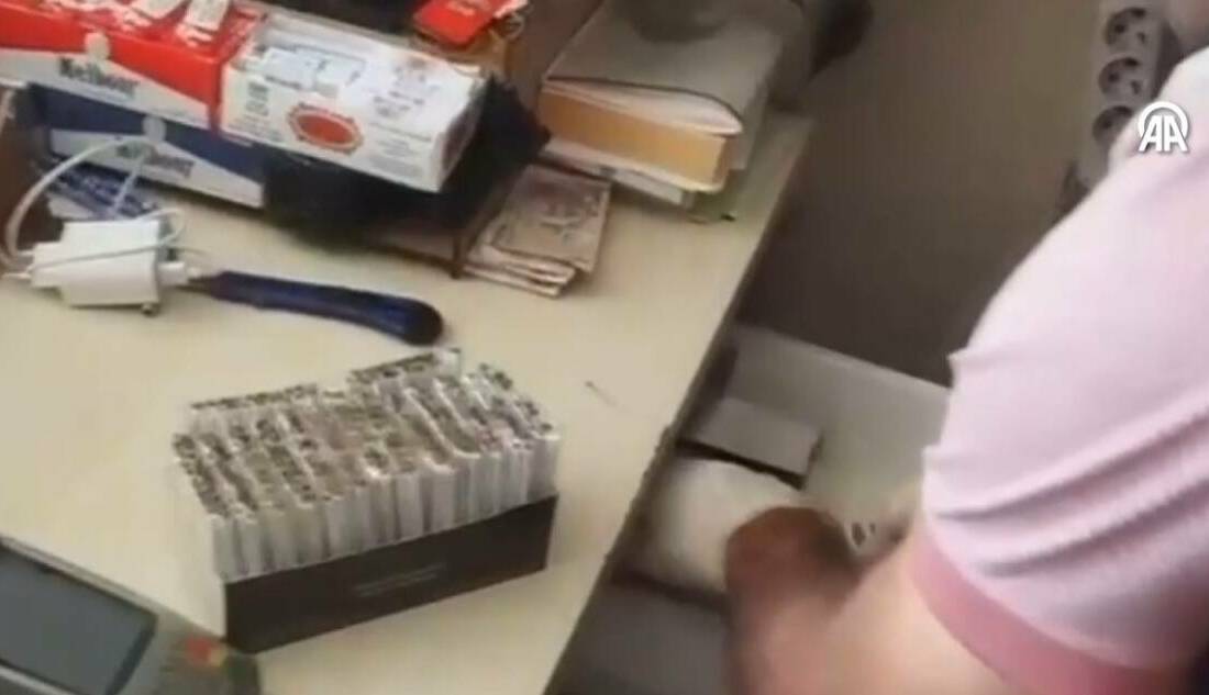 Kayseri'de Emniyet Müdürlüğü  ekipleri tarafından düzenlenen operasyonda 135 bin doldurulmuş