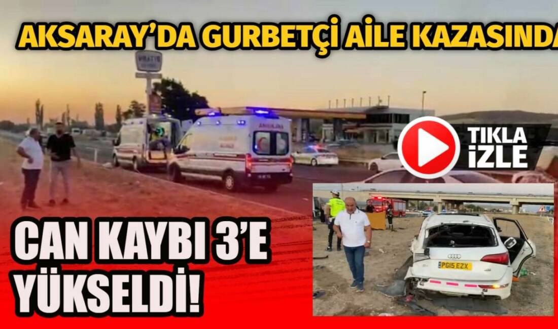 Ortaköy kavşağındaki feci kazada ağır yaralanan anne ve küçük çocuk