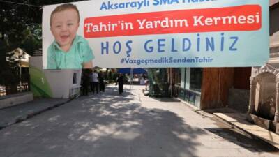 Ortaköy Belediyesi, Halk Eğitim Merkezi iş birliğiyle düzenlenen kermeste SMA