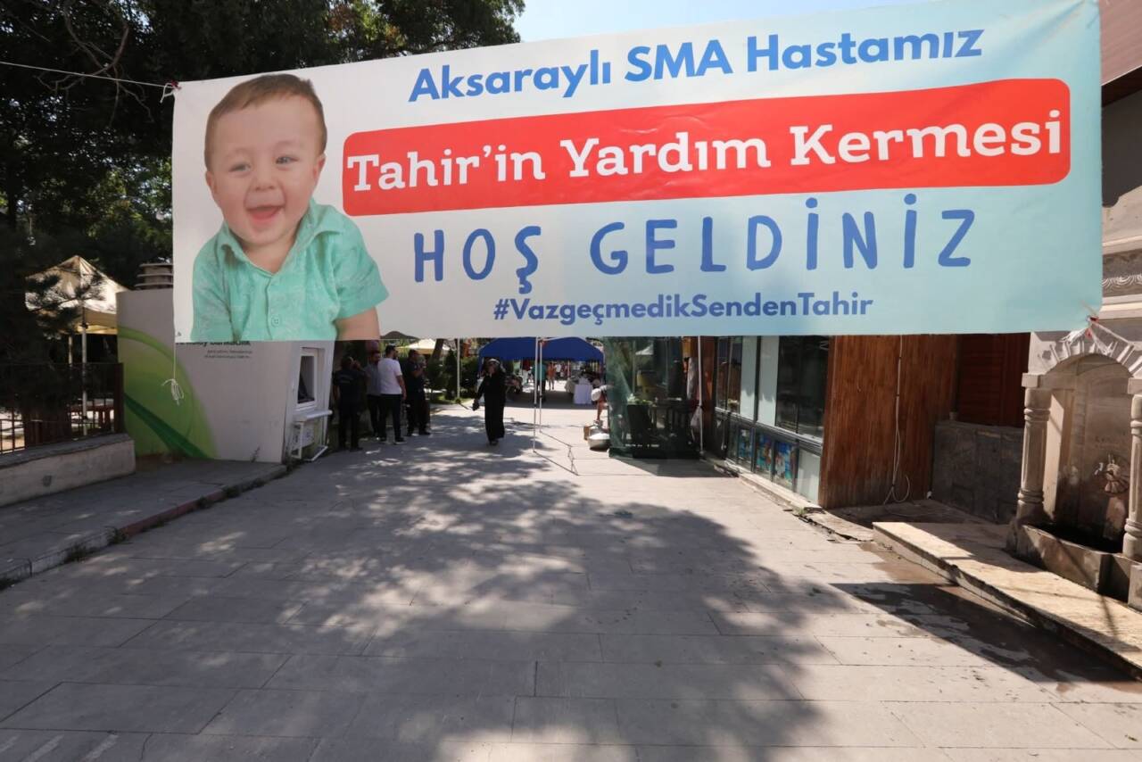 Ortaköy Belediyesi, Halk Eğitim Merkezi iş birliğiyle düzenlenen kermeste SMA