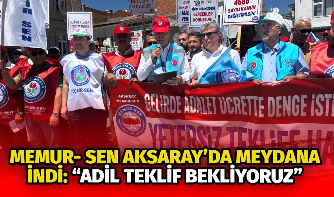 Memur-Sen Aksaray İl Temsilcisi Murat Görmez, 15 Temmuz Milli İrade