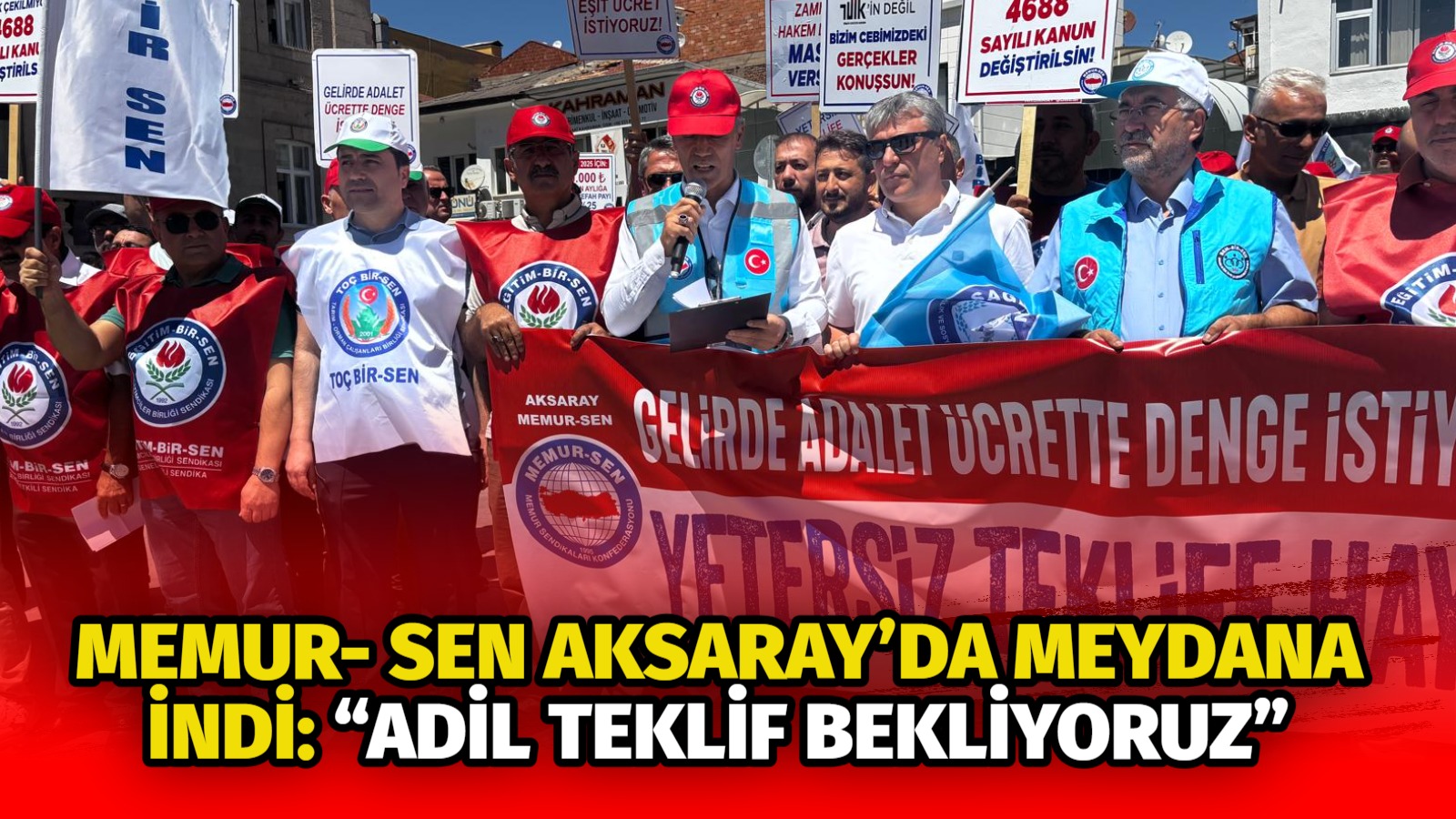 Memur-Sen Aksaray İl Temsilcisi Murat Görmez, 15 Temmuz Milli İrade