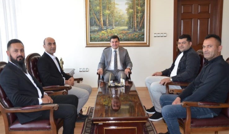 Ortaköy Kaymakamı Ahmet Karatepe’ye yönelik ziyaretler devam ediyor. Bu kapsamda