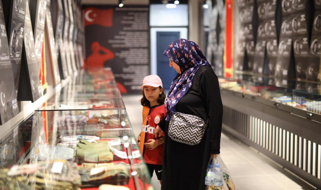 Mehmetçiklerin hatıralarının yaşatıldığı Şehitler Müzesi, Aksaraylı vatandaşların yoğun ilgisiyle ziyaretçi