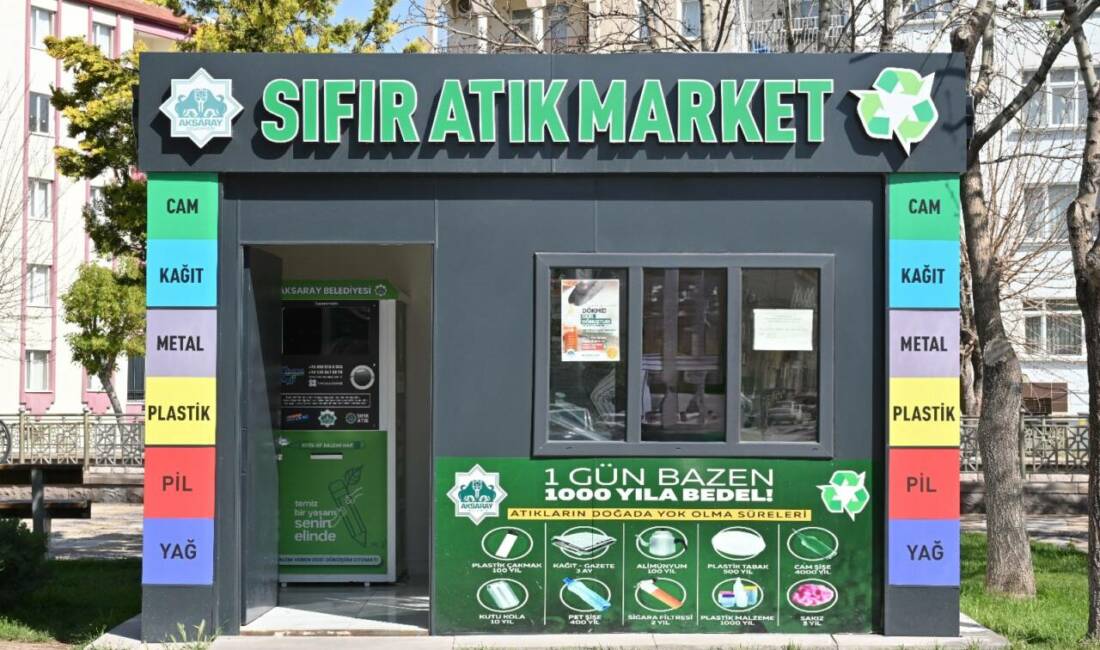 Aksaray Belediyesi, çevre bilincini artırmak ve çocukları geri dönüşüme teşvik