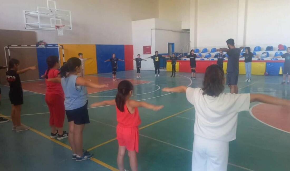Sultanhanı’nda çocuklar ve gençler için spor faaliyetleri hız kesmeden devam