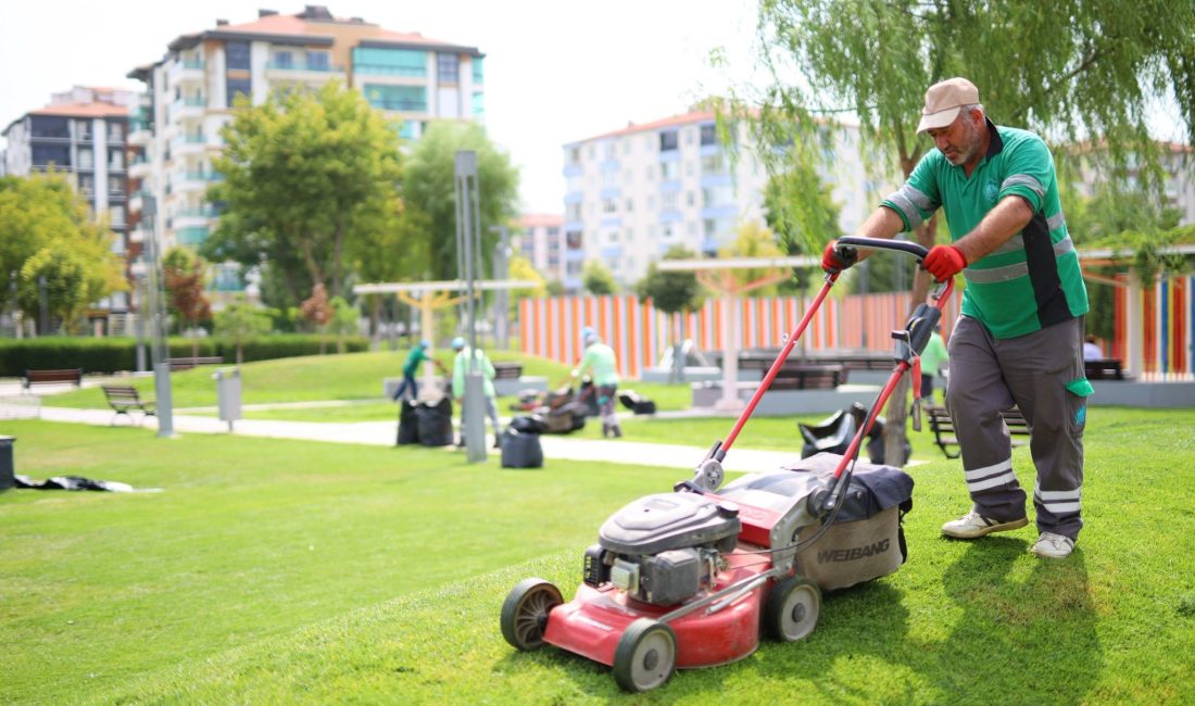 Aksaray Belediyesi, vatandaşlar tarafından oldukça sık kullanılan parklara onarım ve