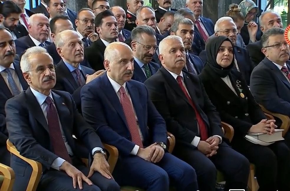 Türkiye Büyük Millet Meclisi (TBMM) Şeref Holü, önemli  bir törene
