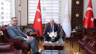 Aksaray Valisi Mehmet Ali Kumbuzoğlu’na yönelik ziyaretler devam ediyor. Bu