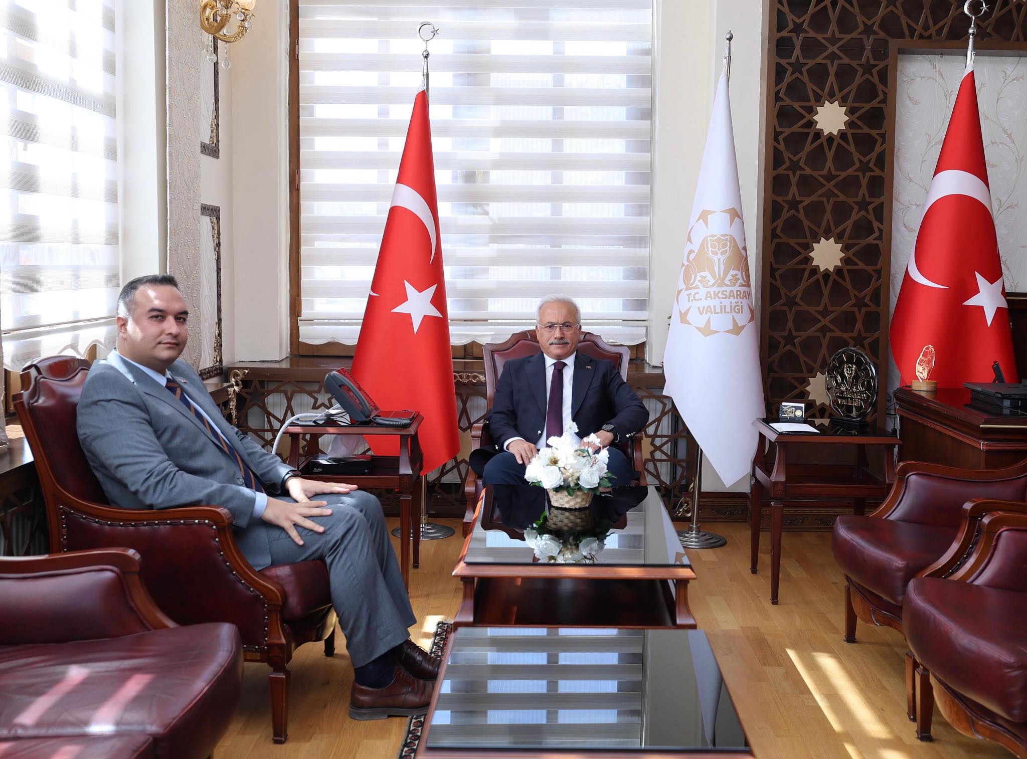 Aksaray Valisi Mehmet Ali Kumbuzoğlu’na yönelik ziyaretler devam ediyor. Bu