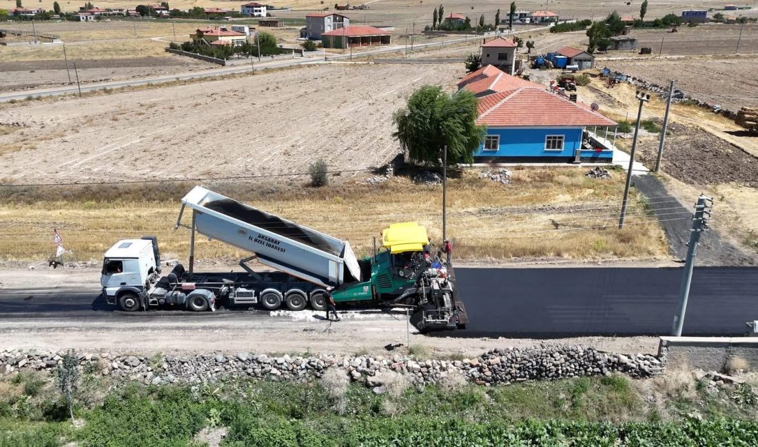 Vali Yardımcısı Samet Öztürk, 7 kilometrelik Gülağaç-Bekarlar yolunun kısa sürede