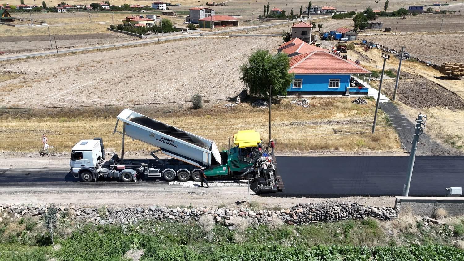Vali Yardımcısı Samet Öztürk, 7 kilometrelik Gülağaç-Bekarlar yolunun kısa sürede