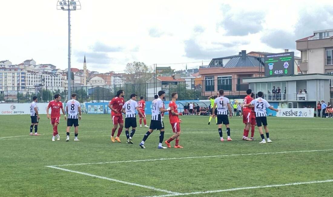 2.Lig Kırmızı Grup üçüncü hafta maçında Kuzeyboru 68 Aksarayspor, Arnavutköy