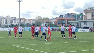 2.Lig Kırmızı Grup üçüncü hafta maçında Kuzeyboru 68 Aksarayspor, Arnavutköy