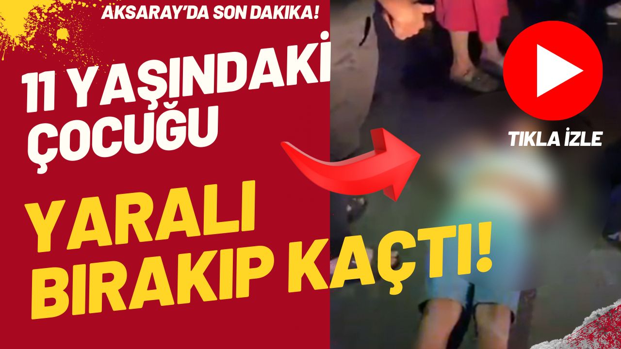 Karşıdan karşıya geçmek isteyen 11 yaşındaki çocuk otomobilin çarpmasıyla yaralandı.