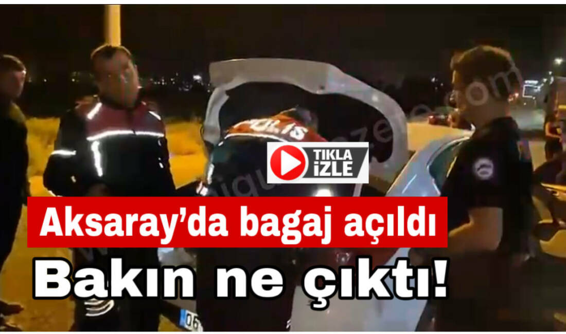 Tacin Mahallesi’nde şüphe üzerine durdurulan aracın bagajında av tüfeği ele