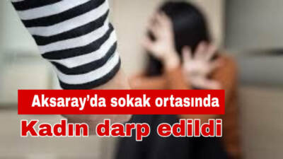 Sokak ortasında saldırıya uğrayan kadın, polis ve sağlık ekipleri tarafından
