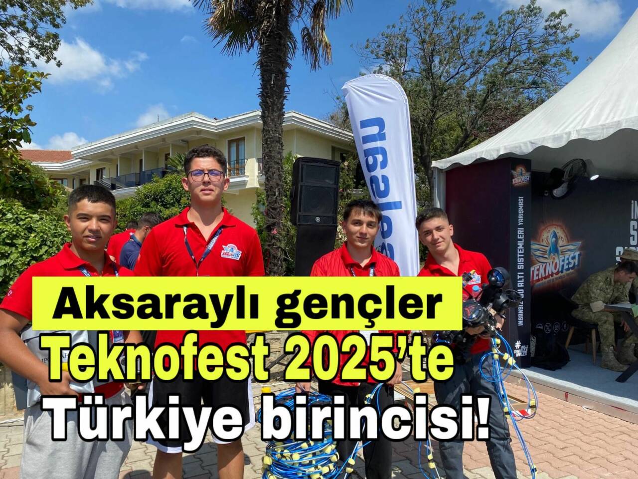 Somuncu Baba Takımı, 1800 ekip arasından sıyrılarak Teknofest 2025’te insansız