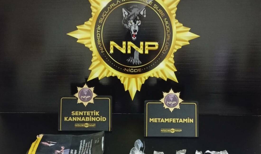 Niğde'de İl Emniyet Müdürlüğü tarafından uyuşturucu operasyonu düzenlendi. Operasyonlarda gözaltına