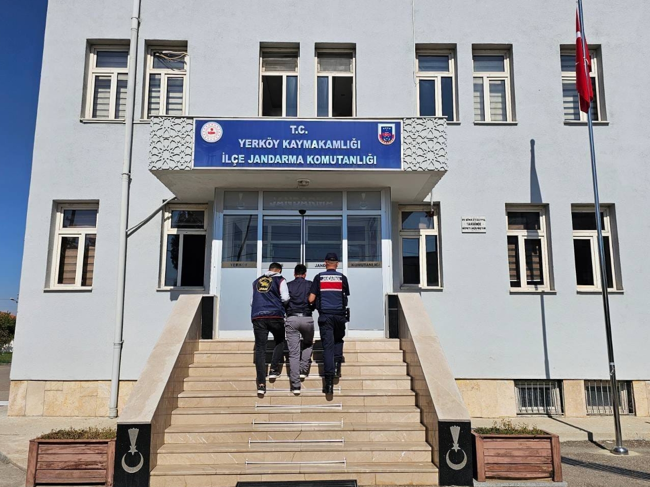 Yozgat'tın Yerköy ilçesinde İl Jandarma Komutanlığı ekipleri hakkında 6 yıl