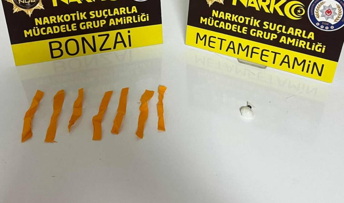 Konya'nın Akşehir ilçesinde İlçe Emniyet Müdürlüğü ekipleri tarafından uyuşturucuyla mücadele