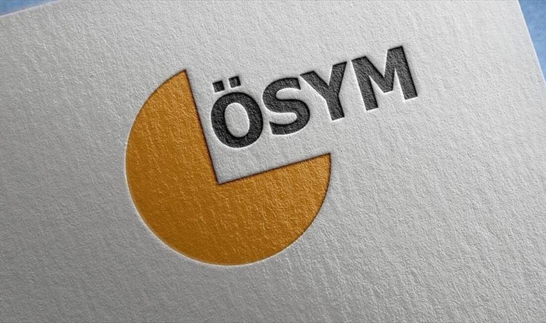 ÖSYM, 2025 Yükseköğretim Kurumları Sınavı (YKS) kapsamında, milli sporcuların yükseköğretim