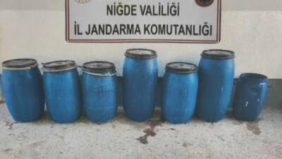 Niğde'nin Bor ilçesinde, İl Jandarma Komutanlığı ekipleri tarafından düzenlenen operasyonda