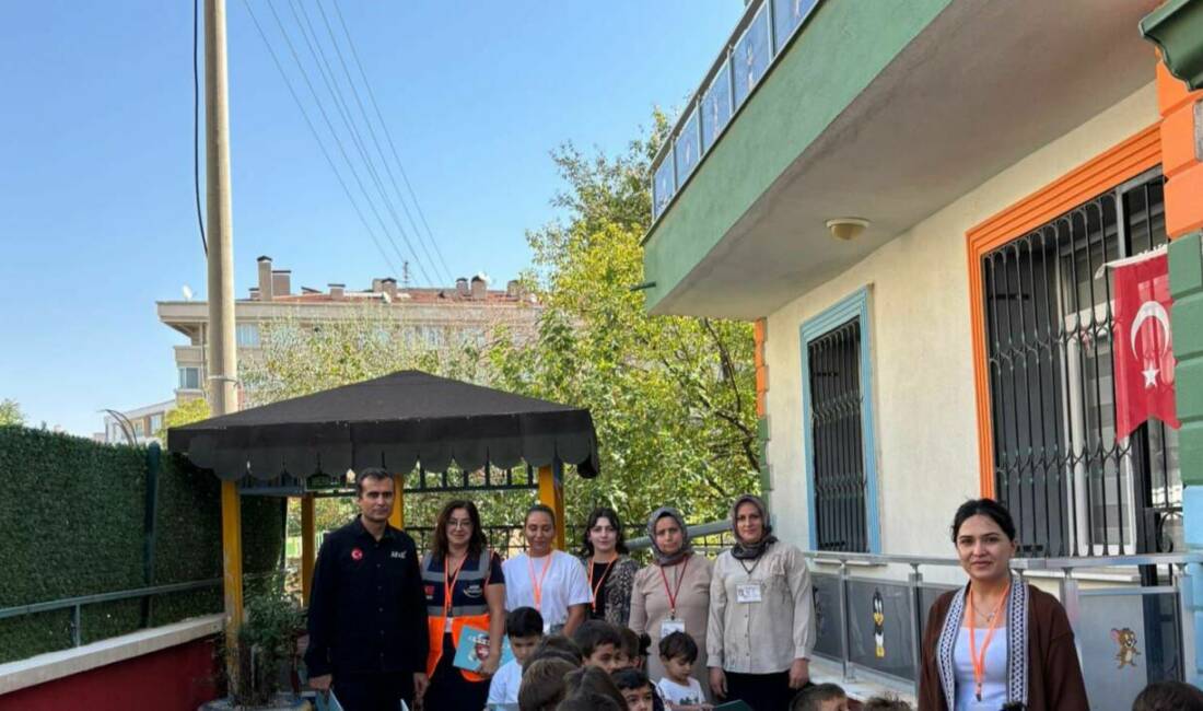 Aksaray AFAD İl Müdürlüğü eğitmenleri, afet bilincini küçük yaşta kazandırmak