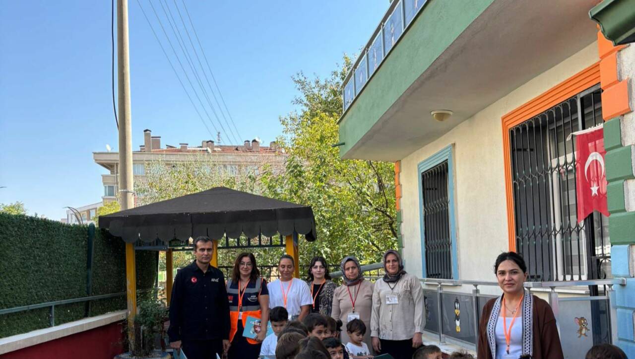 Aksaray AFAD İl Müdürlüğü eğitmenleri, afet bilincini küçük yaşta kazandırmak
