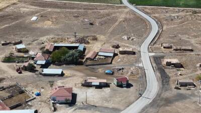 Aksaray İl Özel İdaresi, Ağaçören ilçesinde köy yollarının kalitesini artırmaya