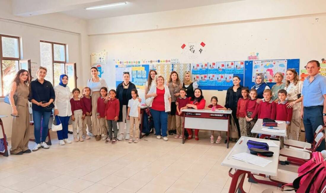 AGİK, Dikmen Köyü Oğuzata İlkokulu öğrencilerine kırtasiye, ayakkabı ve kuaför