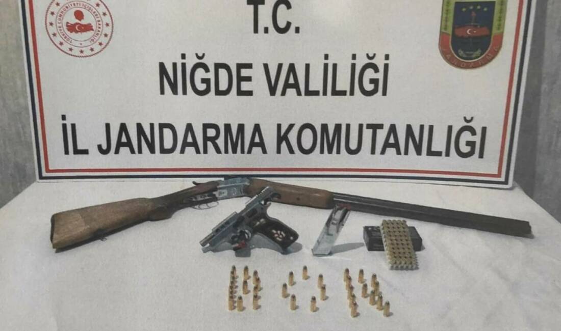 Niğde’nin Bor ilçesine bağlı Kılavuz köyünde İl Jandarma Komutanlığı ekipleri