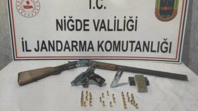 Niğde’nin Bor ilçesine bağlı Kılavuz köyünde İl Jandarma Komutanlığı ekipleri