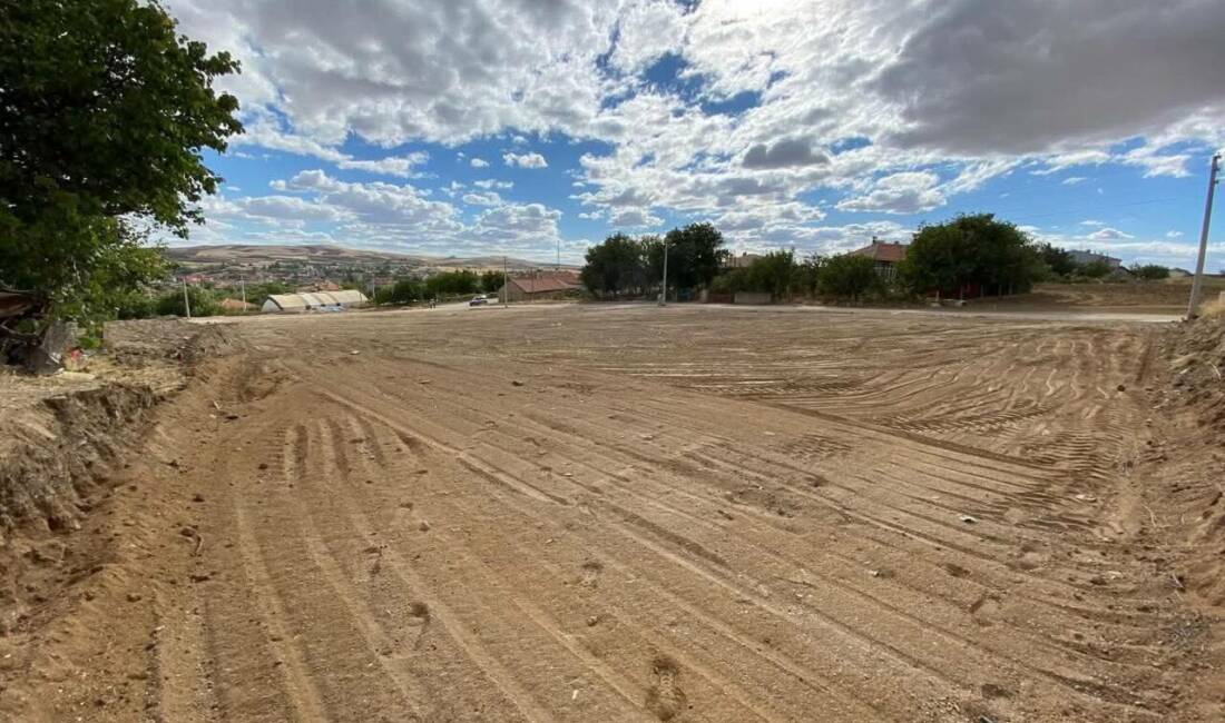 Ağaçören'de, Ağaçören Sosyal Yardımlaşma ve Dayanışma Vakfına 3.500 m² büyüklüğünde