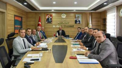 Aksaray Vali Yardımcısı ve Genel Sekreter Samet Öztürk’ün başkanlık ettiği