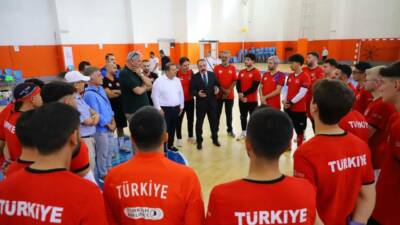 Aksaray'da yaşanan goalball 2. ve 3. lig final heyecanının ardından