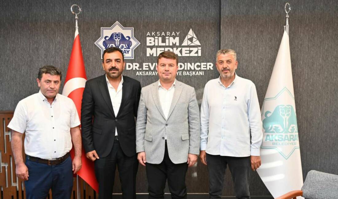 Aksaray Belediye Başkanı Dr. Evren Dinçer’i Aksaray Dernekler Federasyonu Kurucu