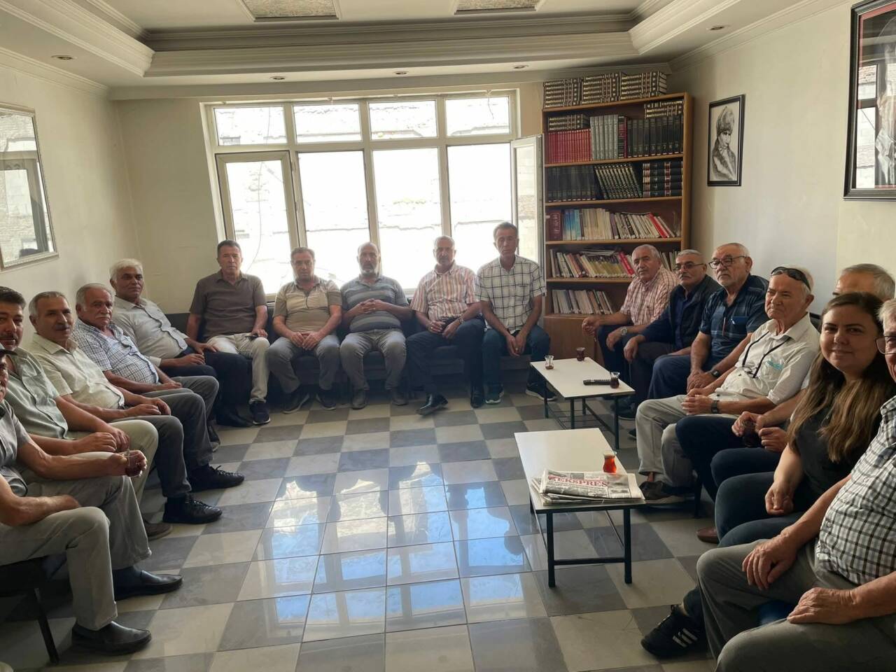 Cumhuriyet Halk Partisi Aksaray İl Başkanlığı, partinin emektar üyeleri ile
